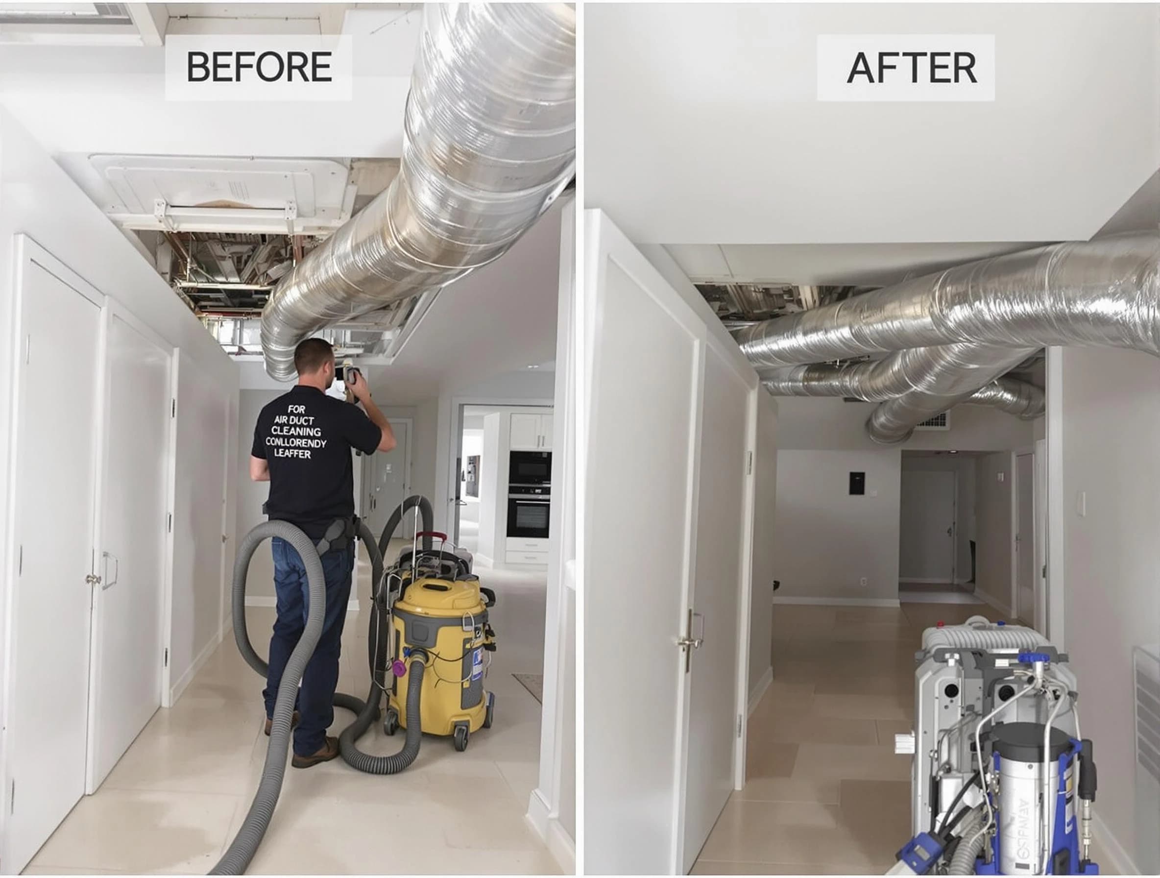 Sherrelwood Air Duct Cleaning professional performing thorough air duct cleaning in Sherrelwood