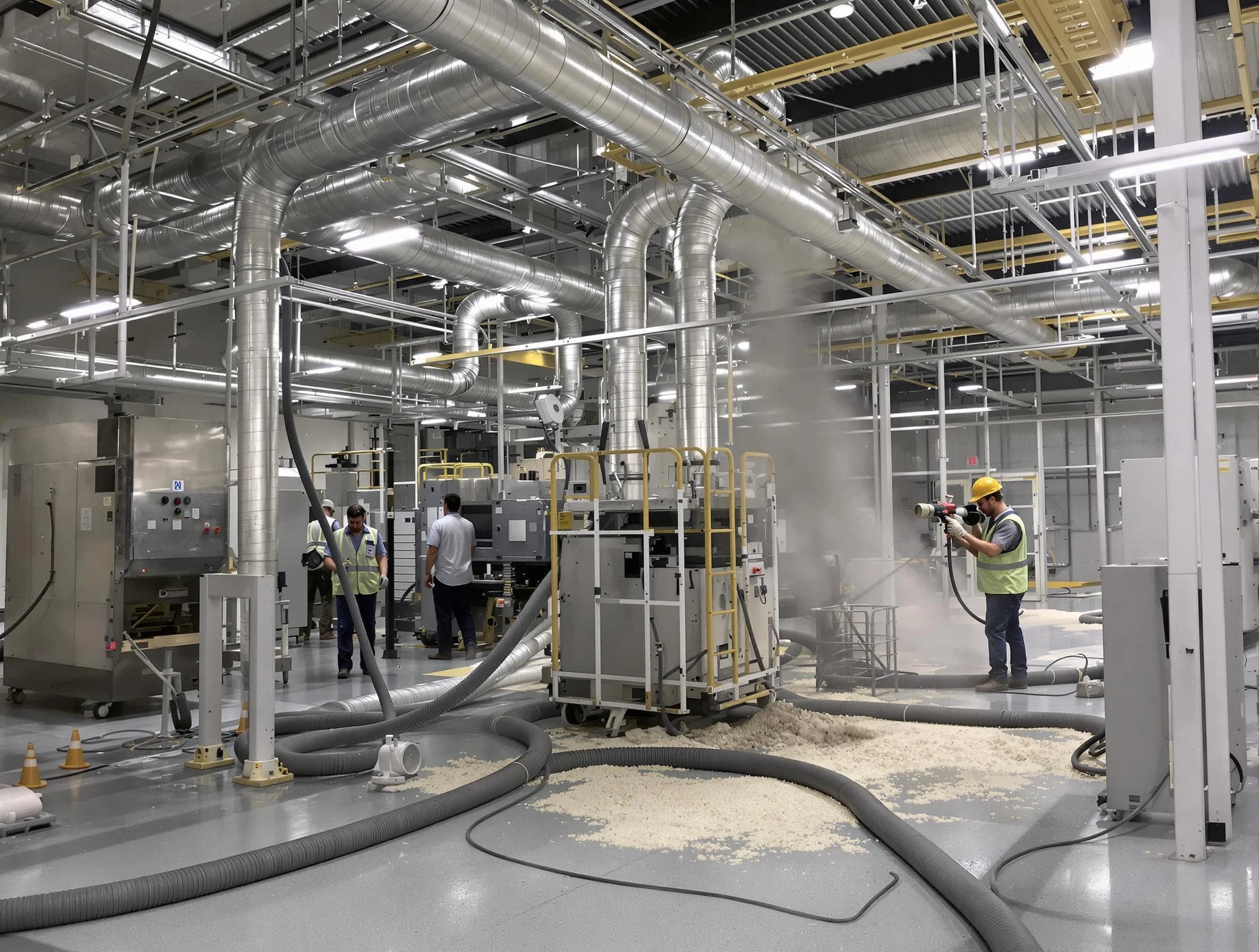 Heavy-duty industrial duct cleaning by Sherrelwood Air Duct Cleaning in Sherrelwood