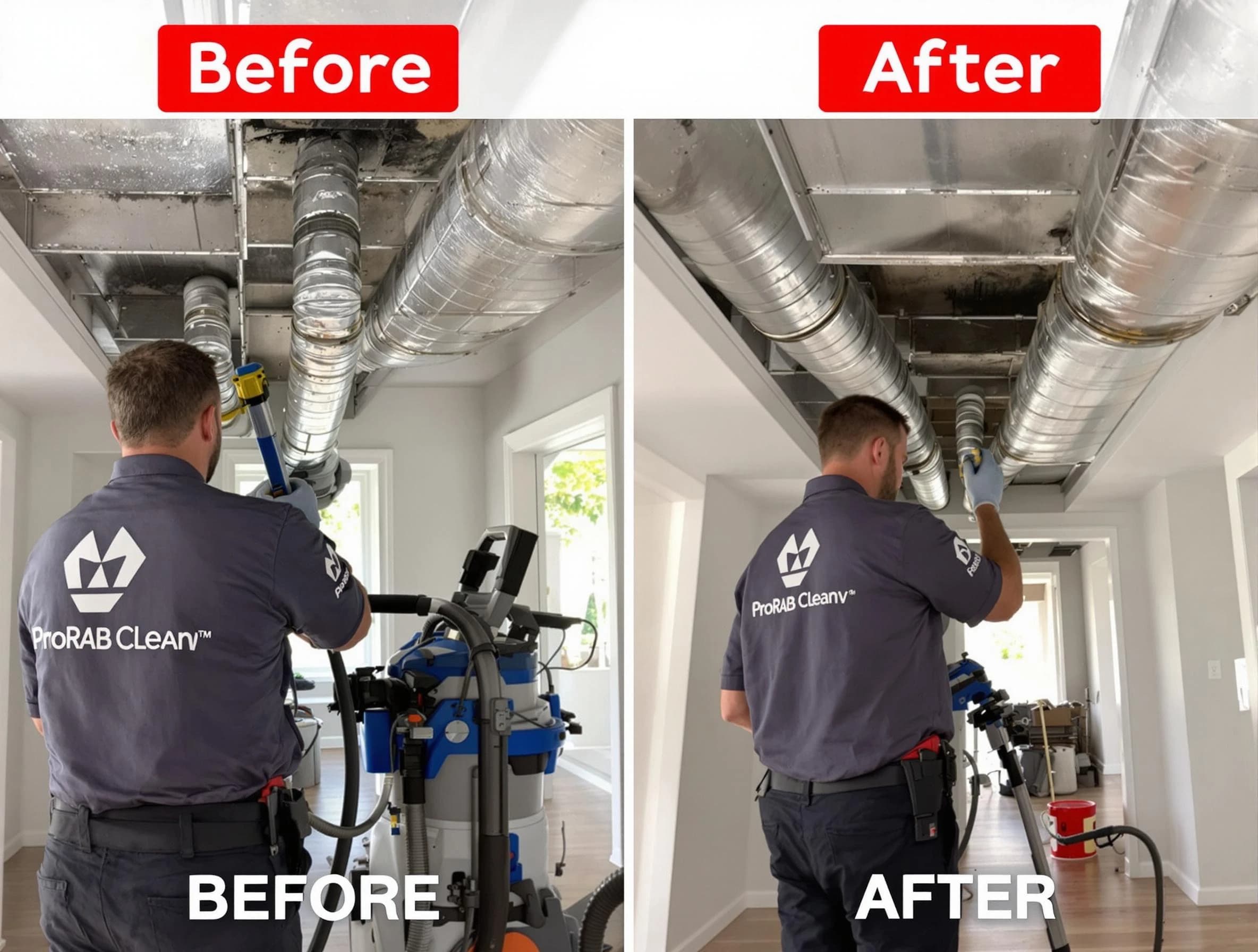 Sherrelwood Air Duct Cleaning expert performing thorough residential duct cleaning in a Sherrelwood home