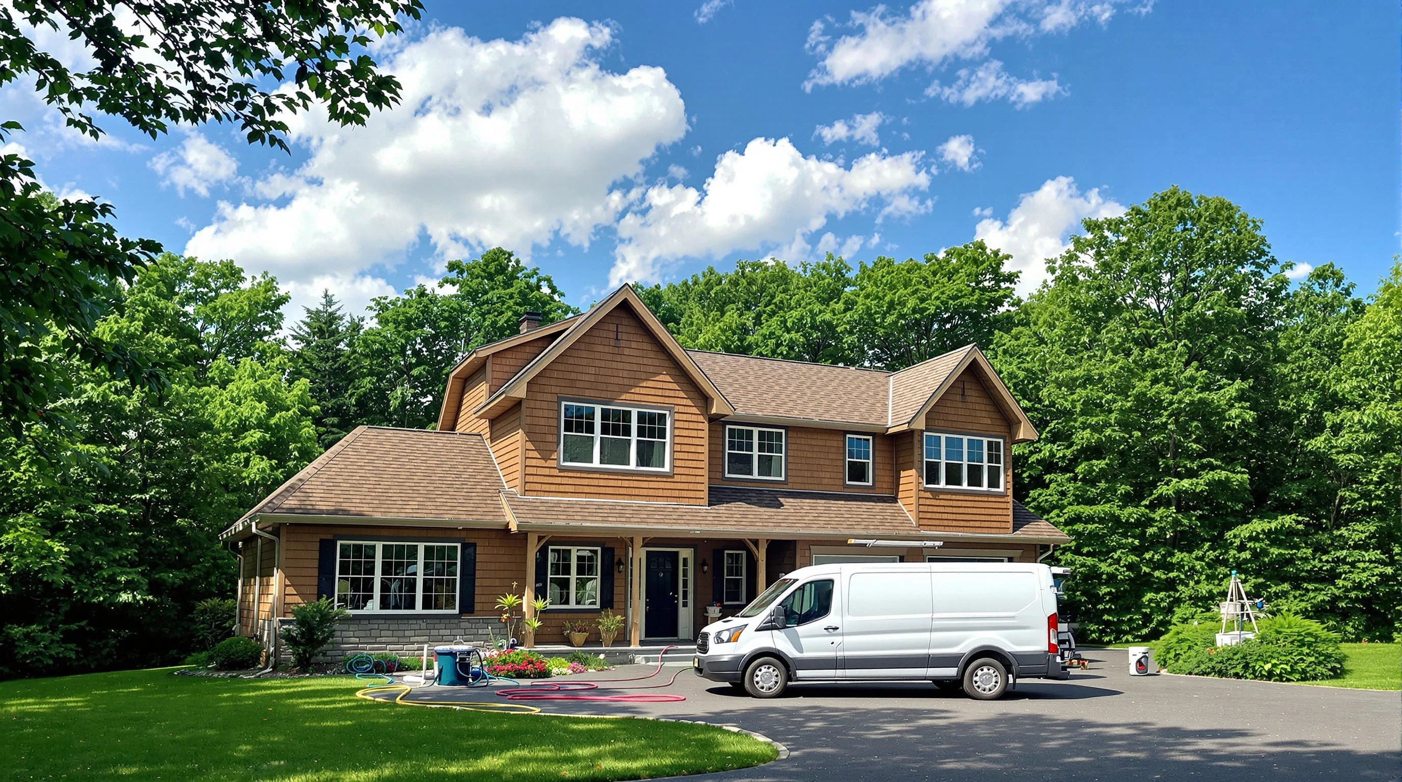Sherrelwood Air Duct Cleaning air duct cleaning crew working in Broomfield, CO