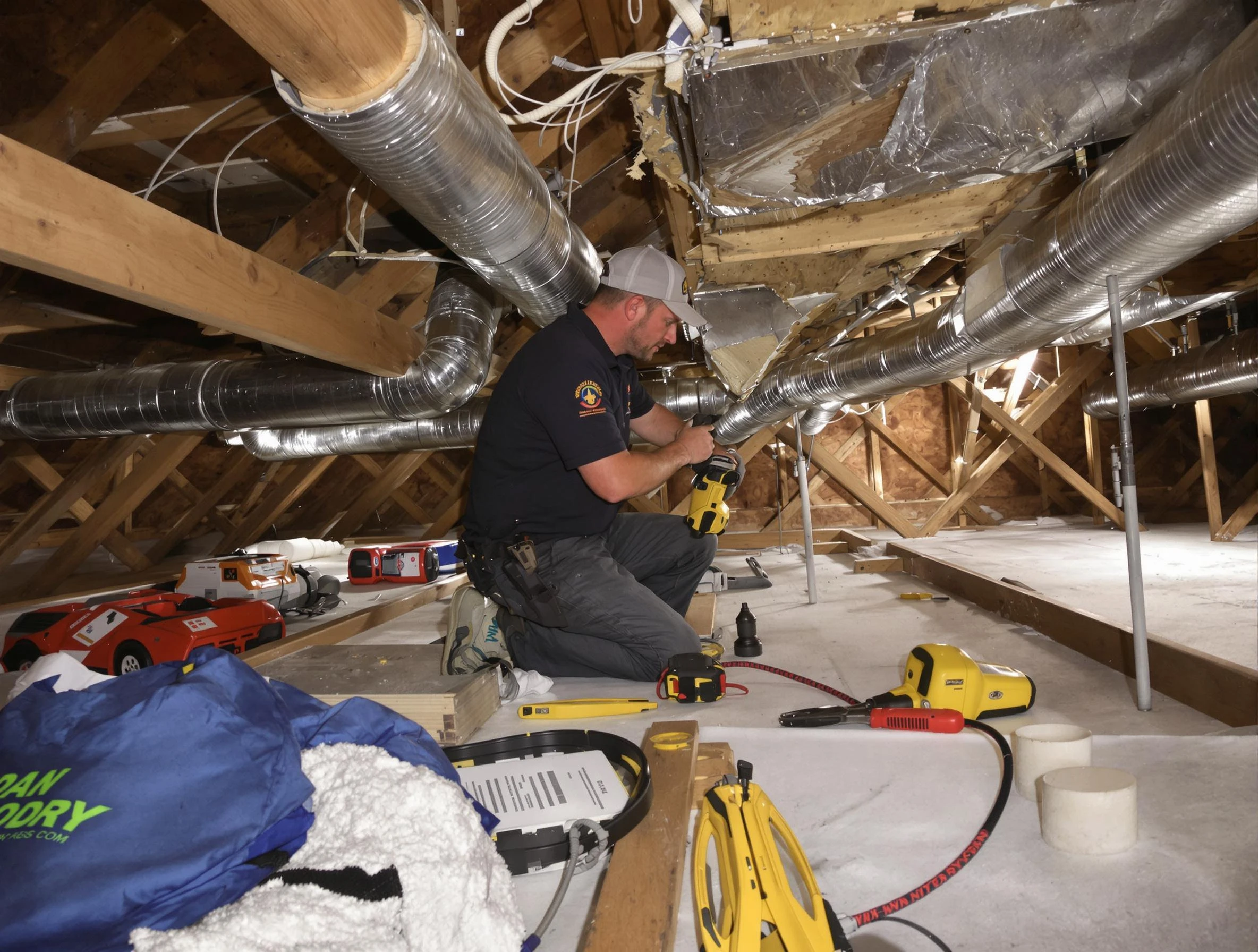 Professional air duct repair by Sherrelwood Air Duct Cleaning in Sherrelwood