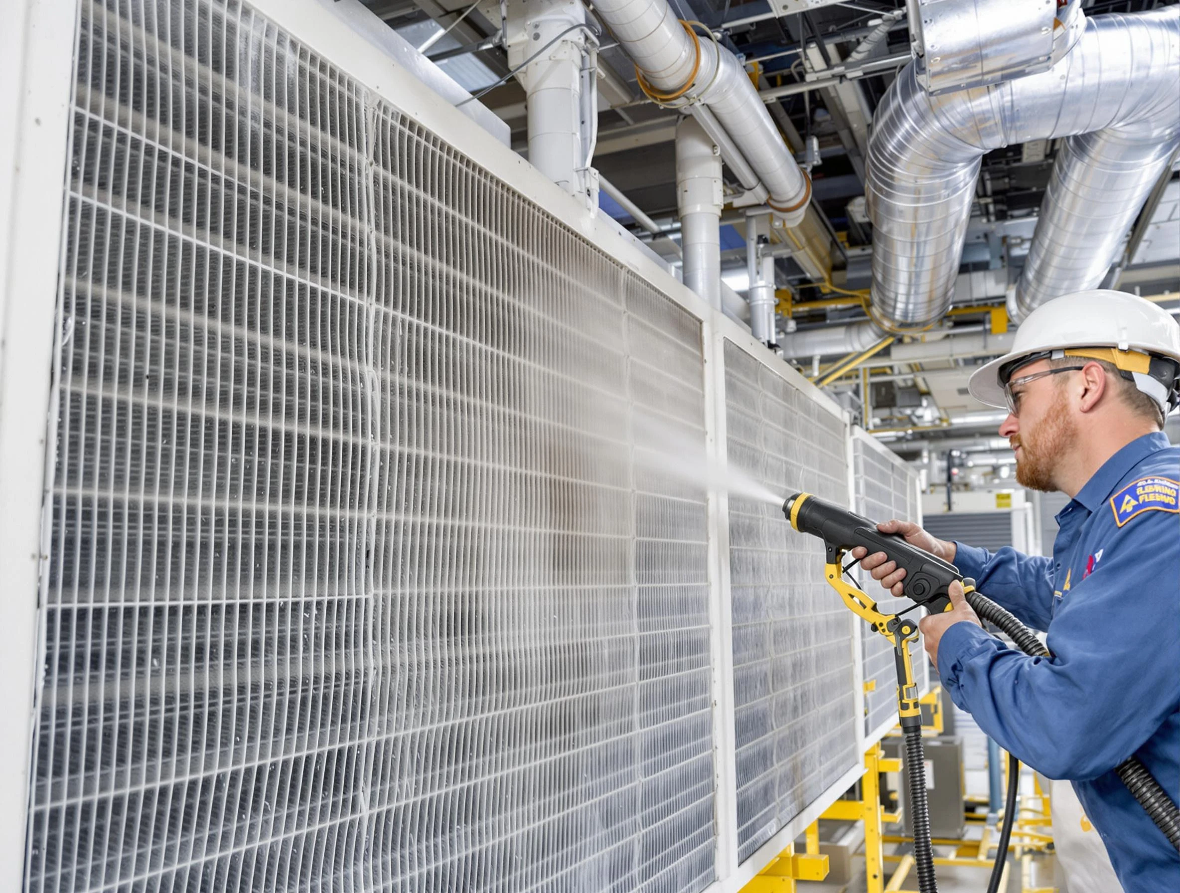 Professional commercial coil cleaning by Sherrelwood Air Duct Cleaning in Sherrelwood