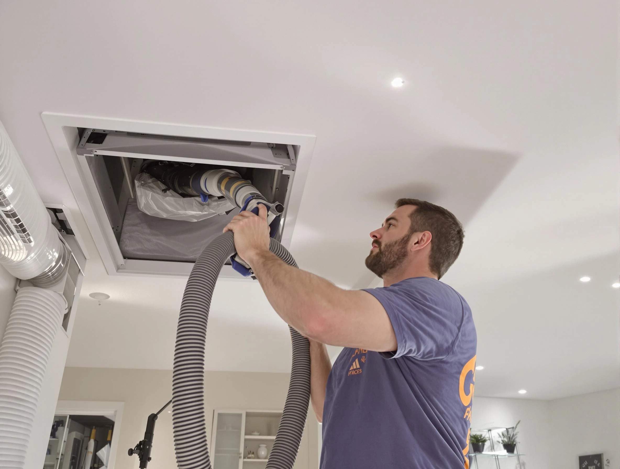 Precision indoor duct cleaning by Sherrelwood Air Duct Cleaning in Sherrelwood