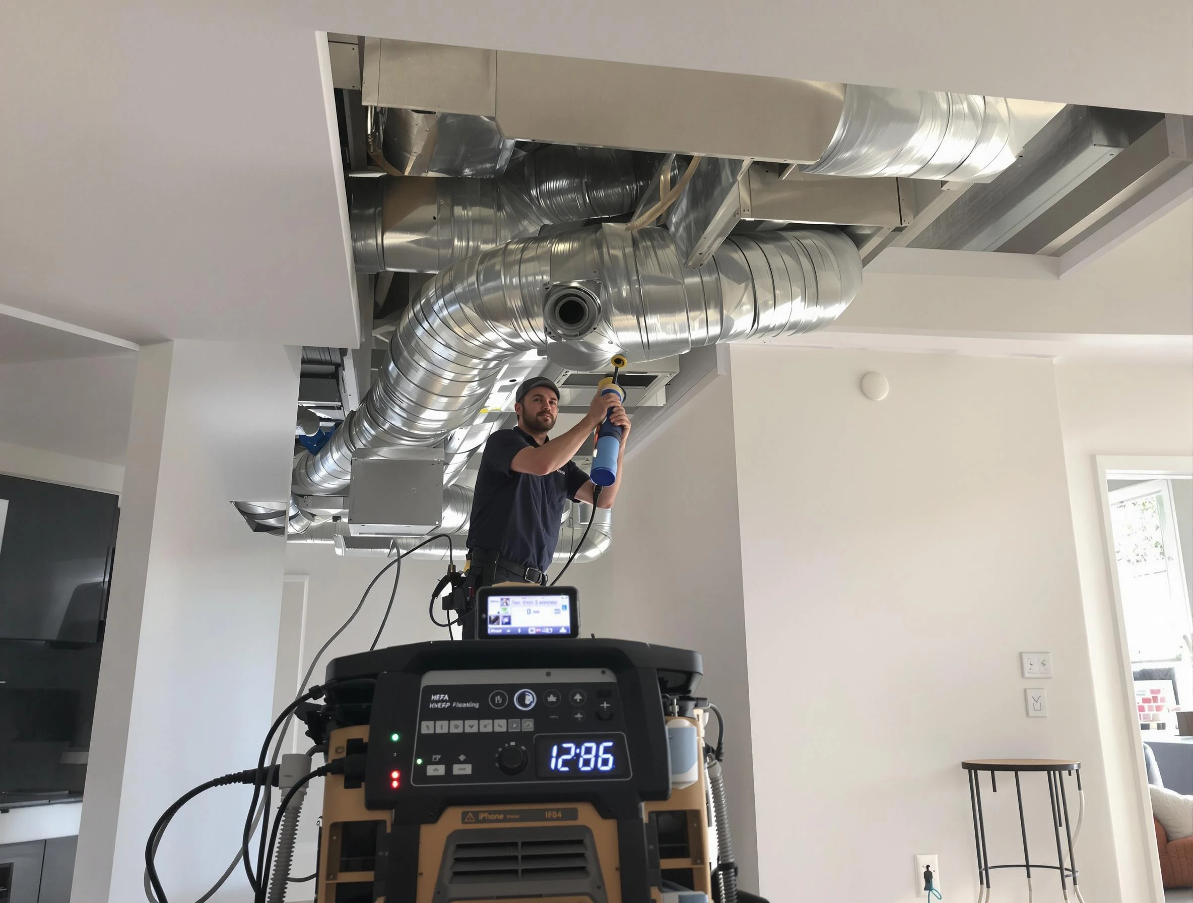 Advanced pure air duct cleaning by Sherrelwood Air Duct Cleaning in Sherrelwood